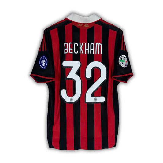 2009/10 Beckham AC Milan Home Jersey