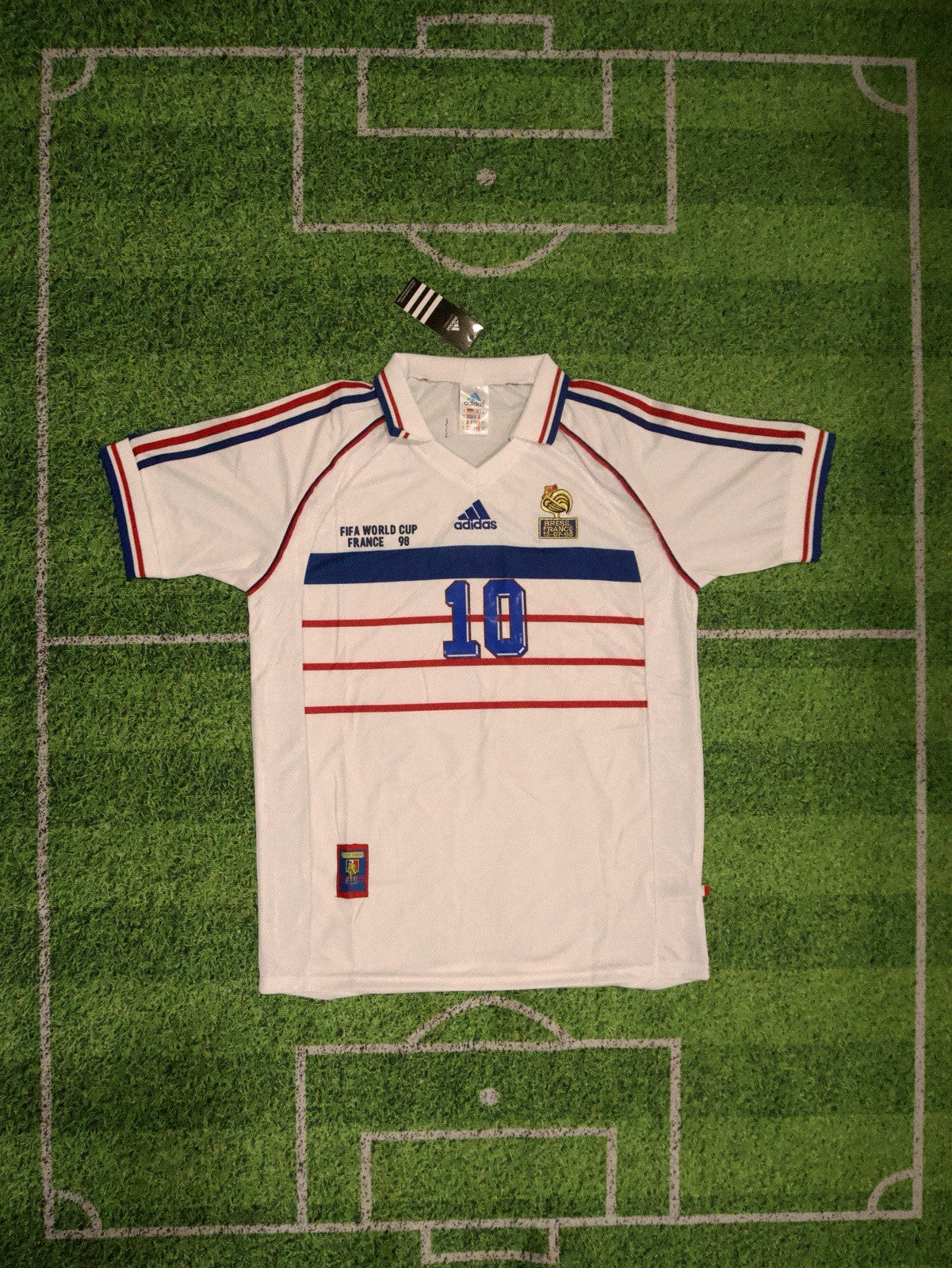 1998 Zidane France World Cup Away Jersey X-Large