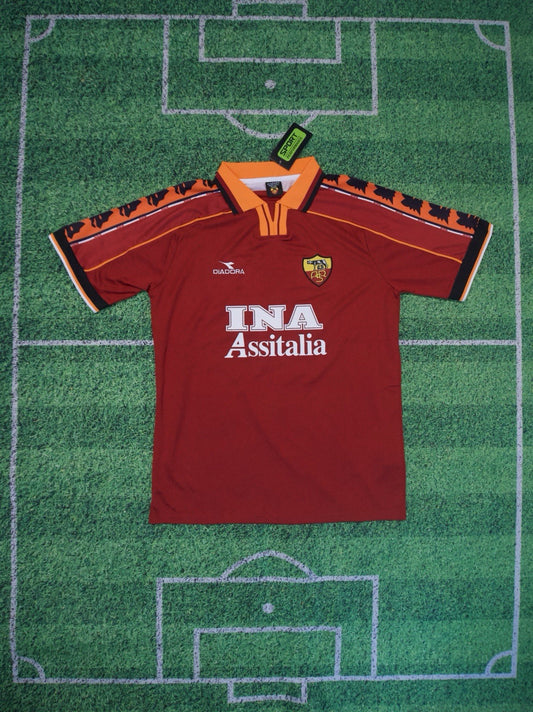 98/99 Totti AS Roma Home Jersey