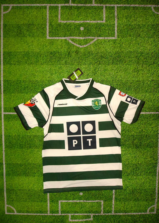 02/03 Ronaldo Sporting Home Jersey