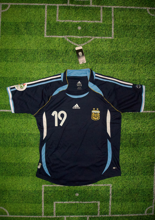 2006 Messi Argentina World Cup Away Jersey
