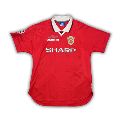 1999/00 Solksjaer Manchester United Home Jersey