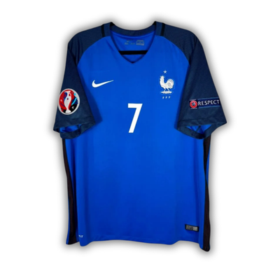 2016 Griezmann France Euro Home Jersey