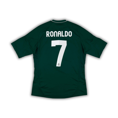 12/13 Ronaldo Real Madrid Third Jersey