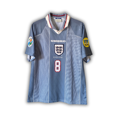 1996 Gascoigne England Away Jersey