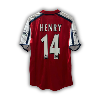 2000/01 Henry Arsenal Home Jersey
