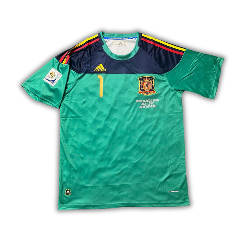 2010 Casillas Spain World Cup Home Jersey