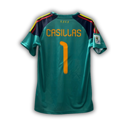 2010 Casillas Spain World Cup Home Jersey