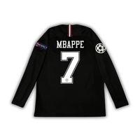 2018/19 Mbappe PSG 4th Jordan Black Jersey