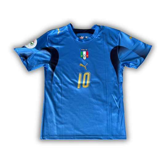 2006 Totti Italy World Cup Home Jersey