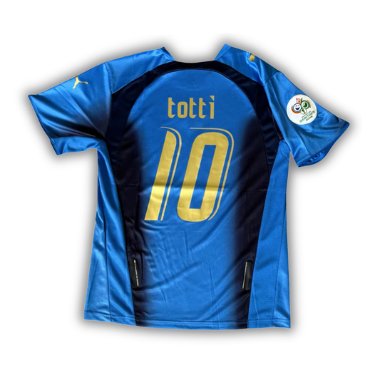 2006 Totti Italy World Cup Home Jersey