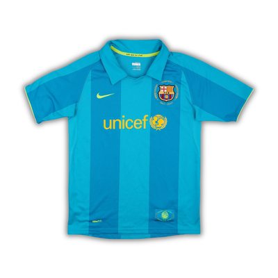 2007/08 Messi Barcelona Away Jersey