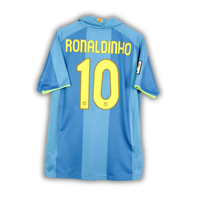 2007/08 Ronaldinho Barcelona Away Jersey