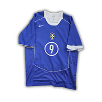 2004 Ronaldo Brazil Copa America Away Jersey