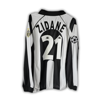 97/98 Zidane Juventus Home Jersey