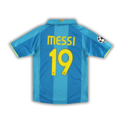 2007/08 Messi Barcelona Away Jersey