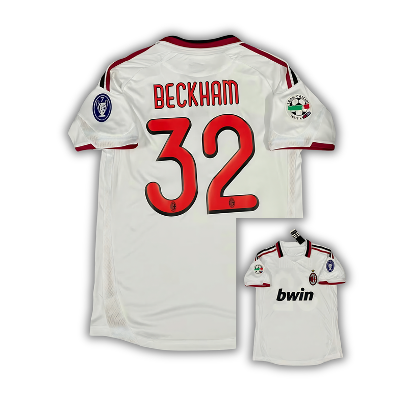 2009/10 Beckham AC Milan Away Jersey