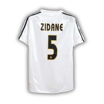 2004/05 Zidane Real Madrid Home Jersey