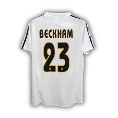 2004/05 Beckham Real Madrid Home Jersey