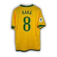 2006 Kaka Brazil World Cup Home Jersey