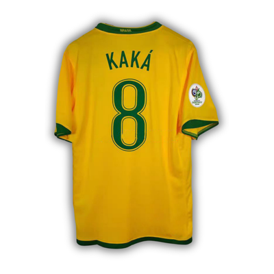 2006 Kaka Brazil World Cup Home Jersey