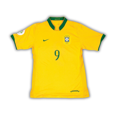 2006 Ronaldo Brazil World Cup Home Jersey