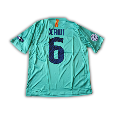 2010/11 Xavi Barcelona Away Jersey
