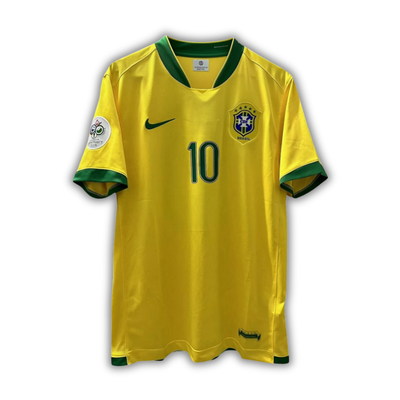 2006 Ronaldinho Brazil World Cup Home Jersey
