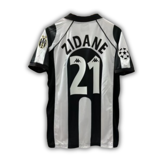 97/98 Zidane Juventus Home Jersey