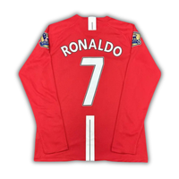 2007/08 Ronaldo Manchester United Home Jersey