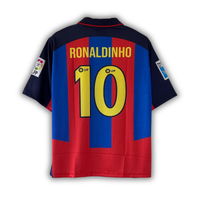 2003/04 Ronaldinho Barcelona Home Jersey