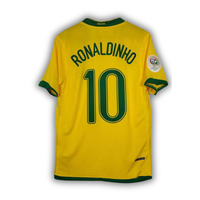 2006 Ronaldinho Brazil World Cup Home Jersey
