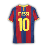 2010/11 Messi Barcelona Home Jersey