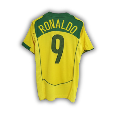 2004 Ronaldo Brazil Home Jersey