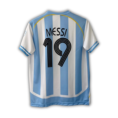 2006 Messi Argentina World Cup Home Jersey
