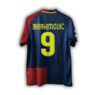 2008/09 Ibrahimovic Barcelona Home Jersey