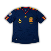 2010 Iniesta Spain World Cup Away Jersey
