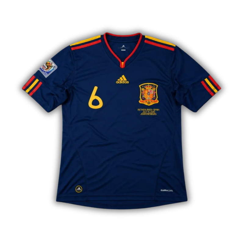 2010 Iniesta Spain World Cup Away Jersey