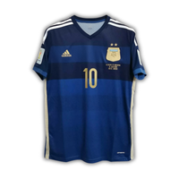 2014 Messi Argentina World Cup Away Jersey