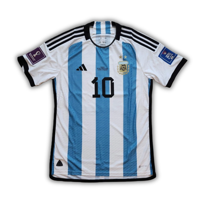 2022 Messi Argentina World Cup Home Jersey