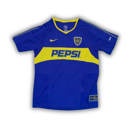 03/04 Riquelme Boca Juniors Home Jersey