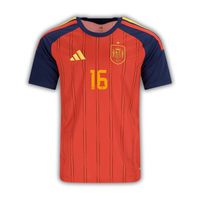 2026 Rodri Spain World Cup Home Jersey