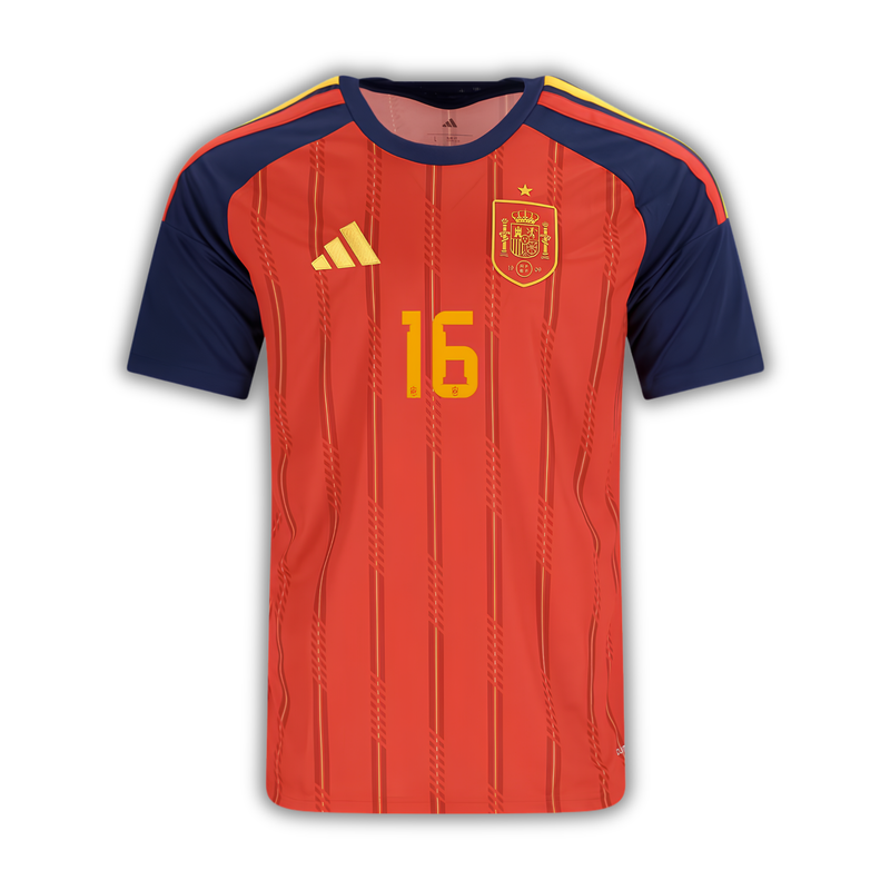 2026 Rodri Spain World Cup Home Jersey