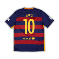 2015/16 Messi Barcelona Home Jersey