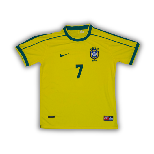 1998 Ronaldinho Brazil World Cup Home Jersey
