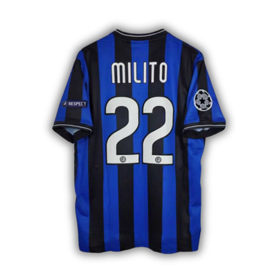 2009/10 Milito Inter Home Jersey