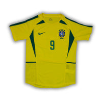 2002 Ronaldo Brazil World Cup Home Jersey