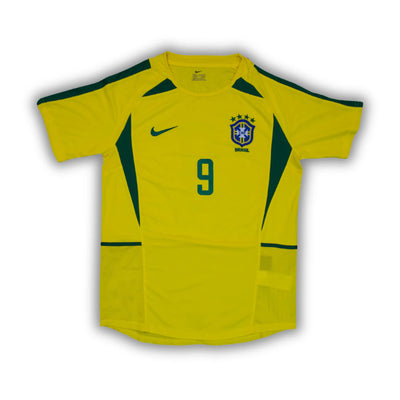 2002 Ronaldo Brazil World Cup Home Jersey