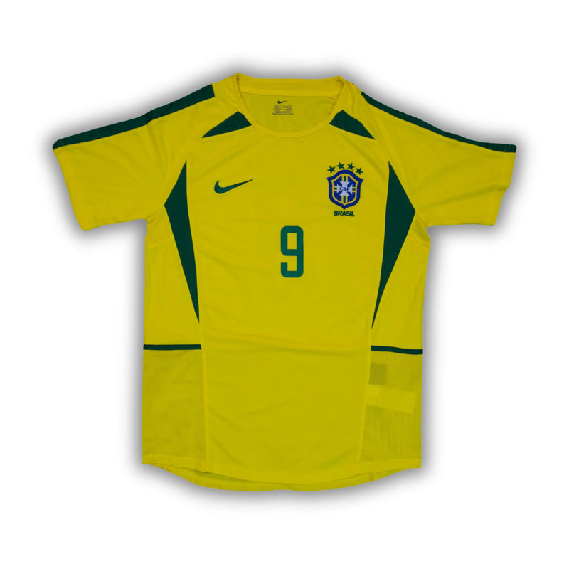 2002 Ronaldo Brazil World Cup Home Jersey