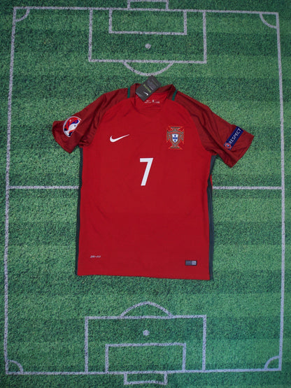 2016 Ronaldo Portugal Euro Home Jersey